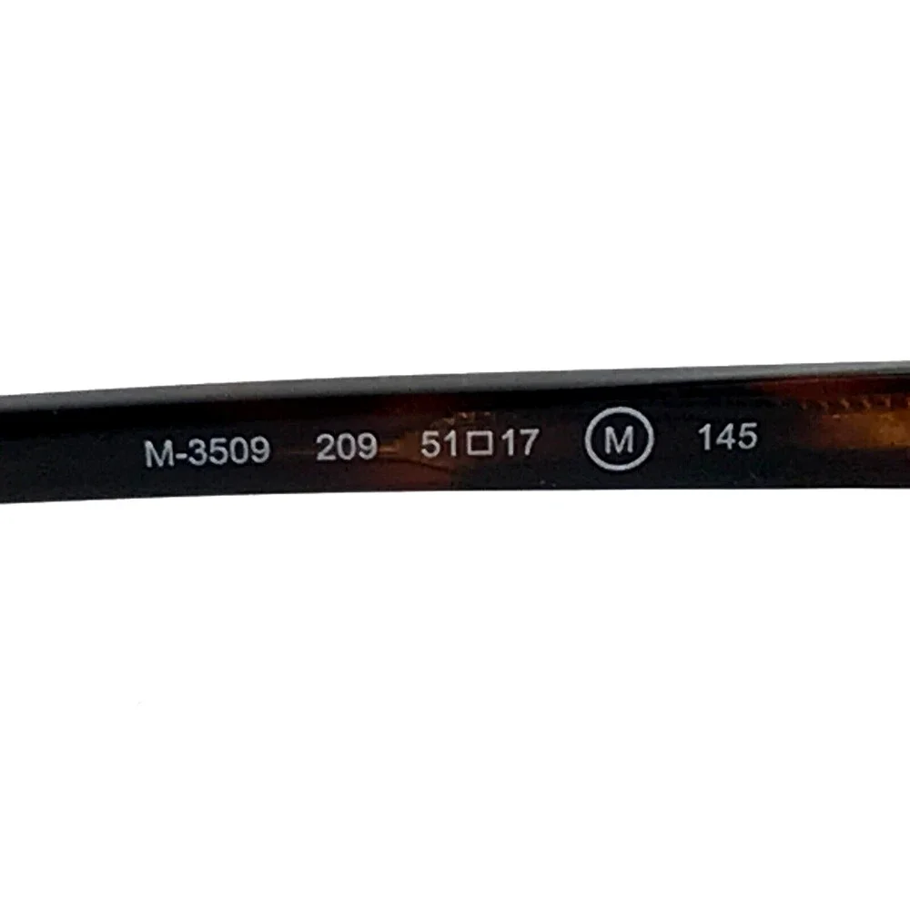 Marchon NYC Eyeglasses Frame M-3509 209 Tortoise Green Square Full Rim 51-17-145